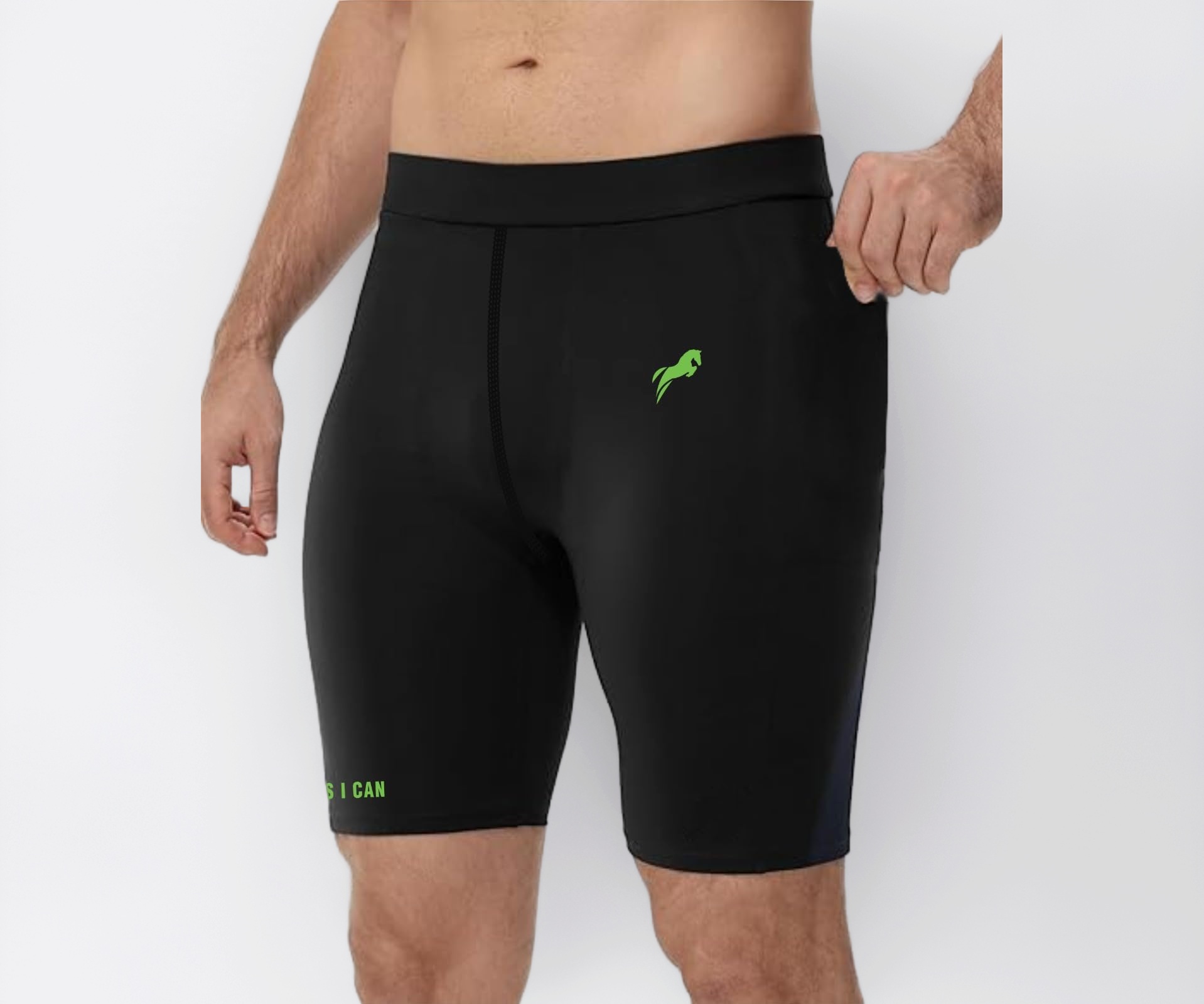 JUST RIDER Compression Men's Skin Tight Shorts - Image 1