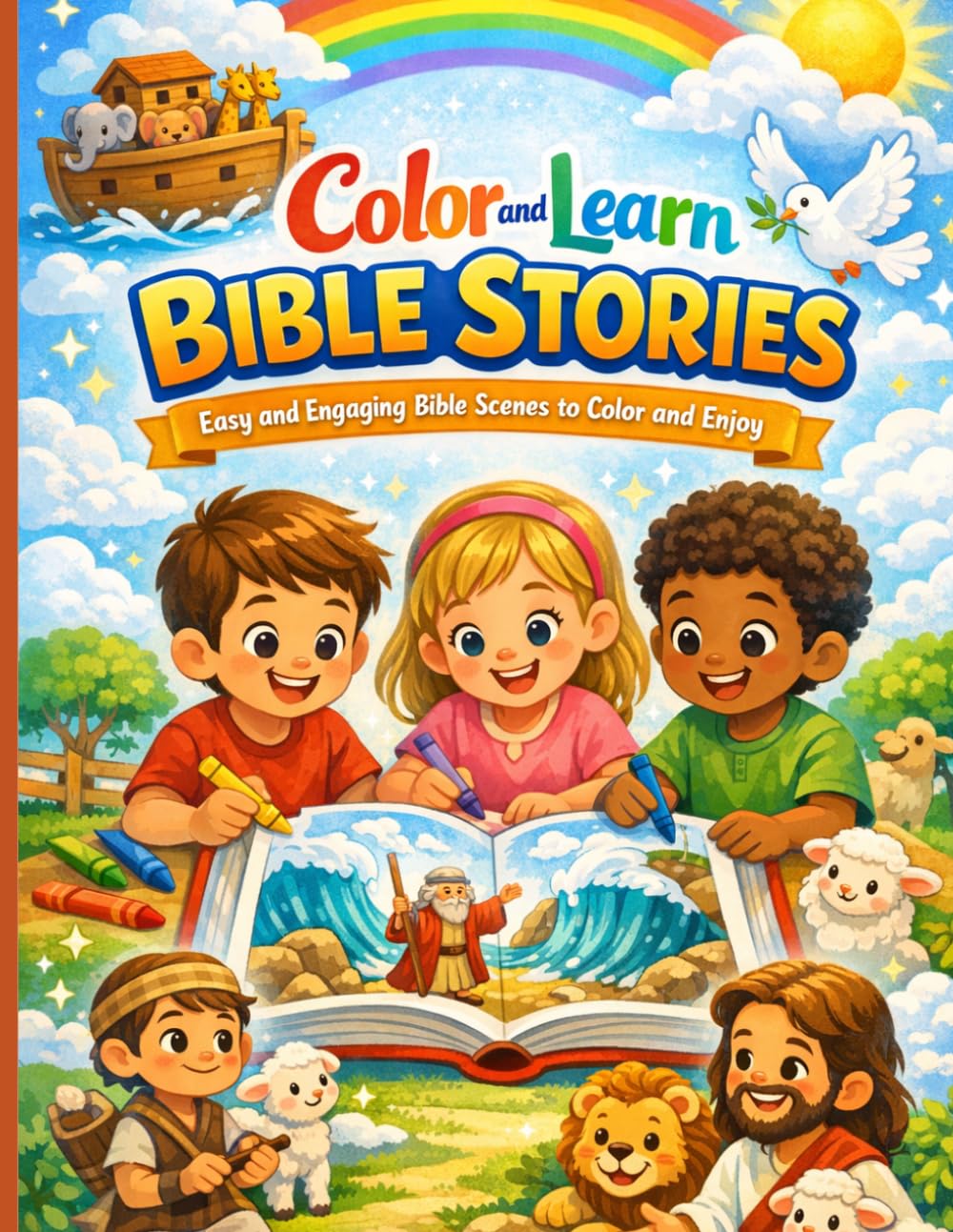 Color and Learn Bible Stories