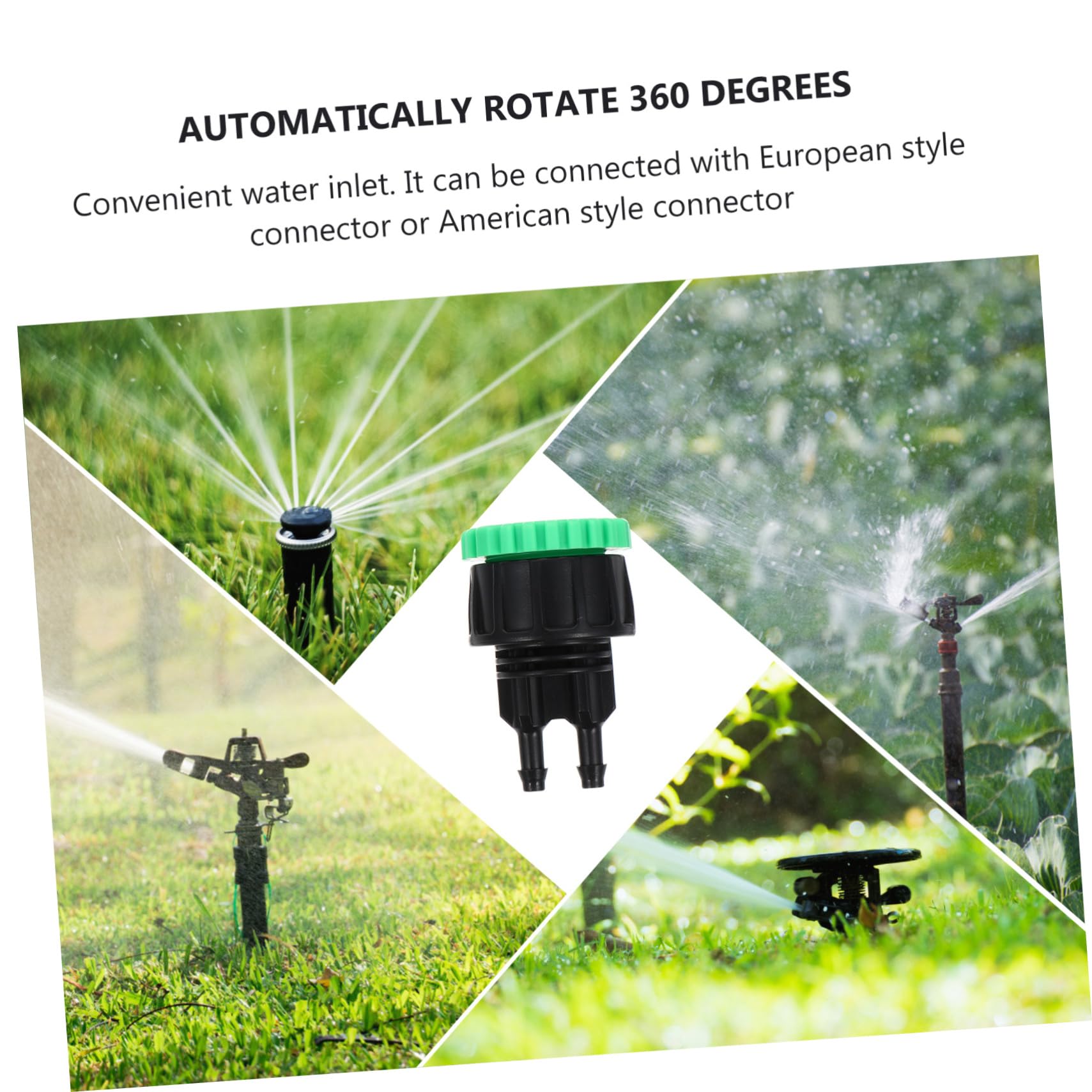 Toddmomy 20pezzi per Irrigazione Raccordi per Facili Installare e Resistenti Set Accessori per Irrigazione e Agricoltura