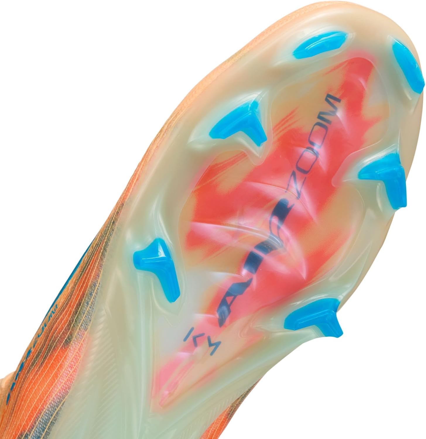 Nike Mercurial Superfly 10 Elite Kylian Mbappe FG High-Top Soccer Cleats (Melon Tint/Igloo/Neo Turquoise)