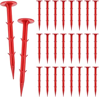 Low Profile Red Garden Stakes