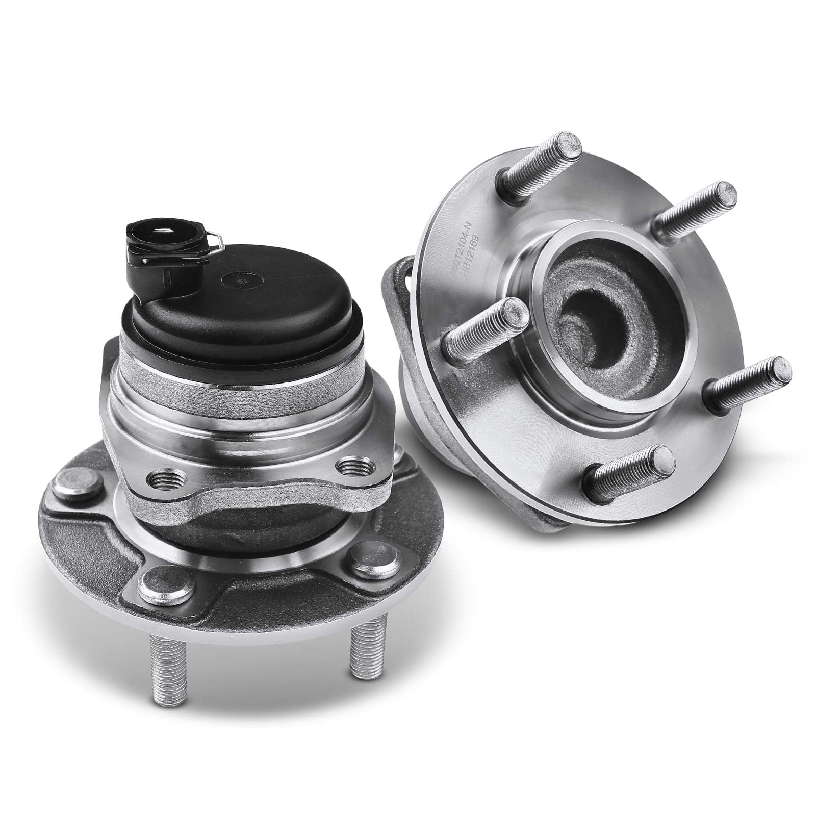 Frankberg 2x Cojinete de rueda Juego de cojinetes de rueda Eje trasero con Sensor ABS integrado Compatible con VoyaG.Er IV RG 2.5L-3.8L 2001-2008 CaR.A.Van RG Replace# 512169
