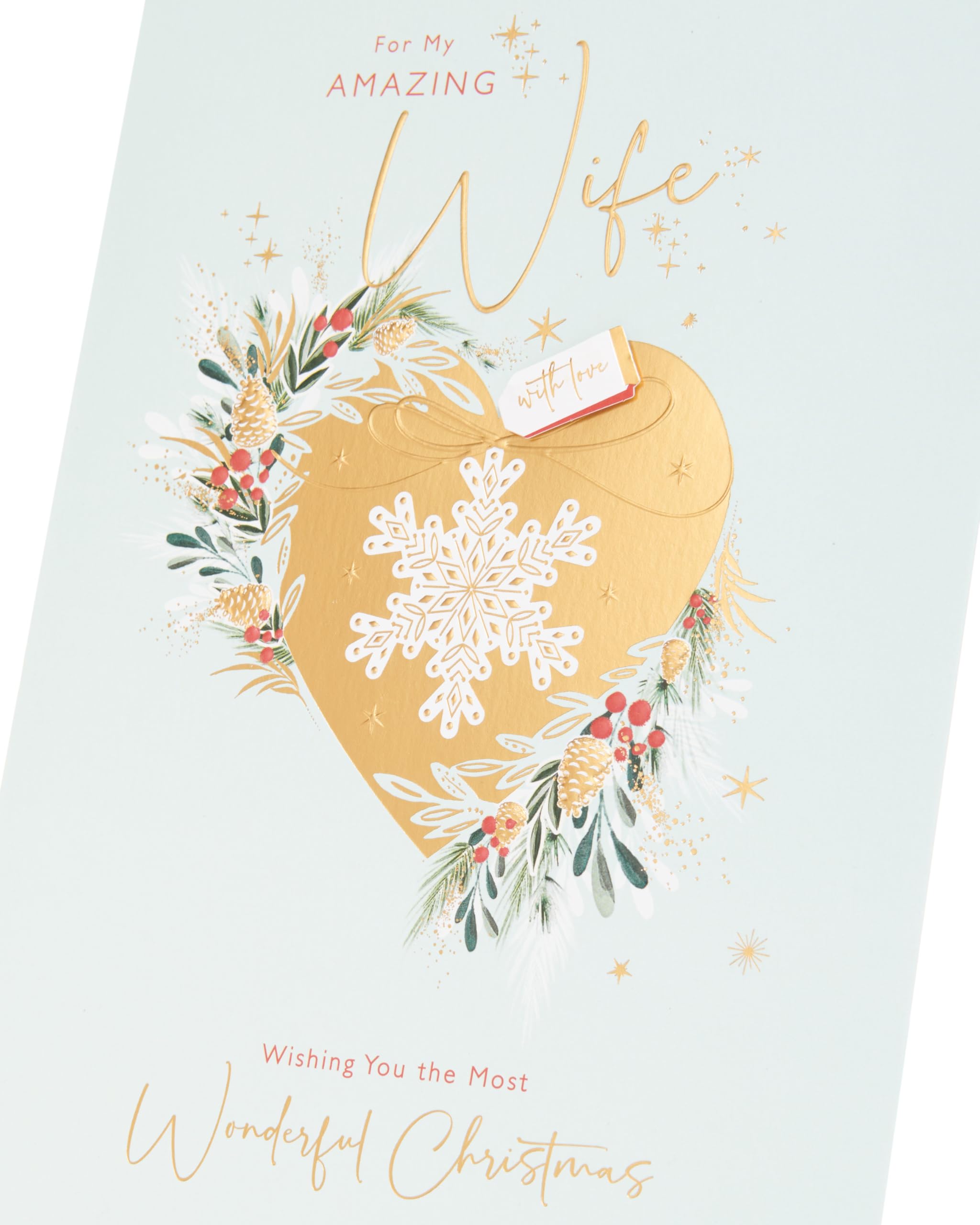UK Greetings, Wife Gold, 21cm x 27.5cm - Image 4