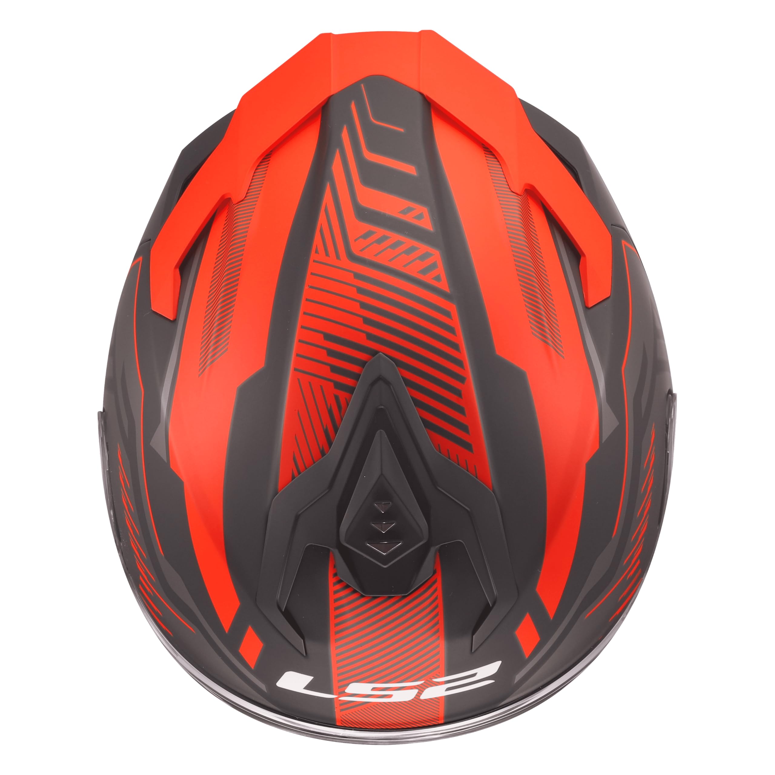 LS2, Casque Moto Intégral CHALLENGER II DRAVIX Red, XL