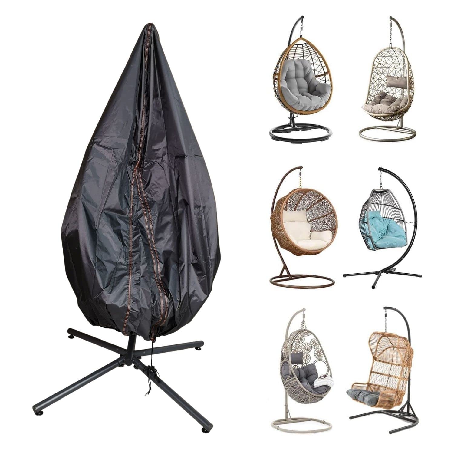 Samuel Alexander Hanging Egg Chair Cover 115 x 190cm Waterproof UV Resistant