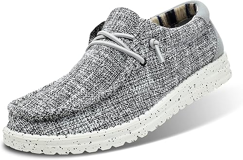 Mocasines lavables a máquina para hombre, con cordones, informales, cómodos y transpirables, zapatos náuticos para el trabajo, suela suave, zapatos