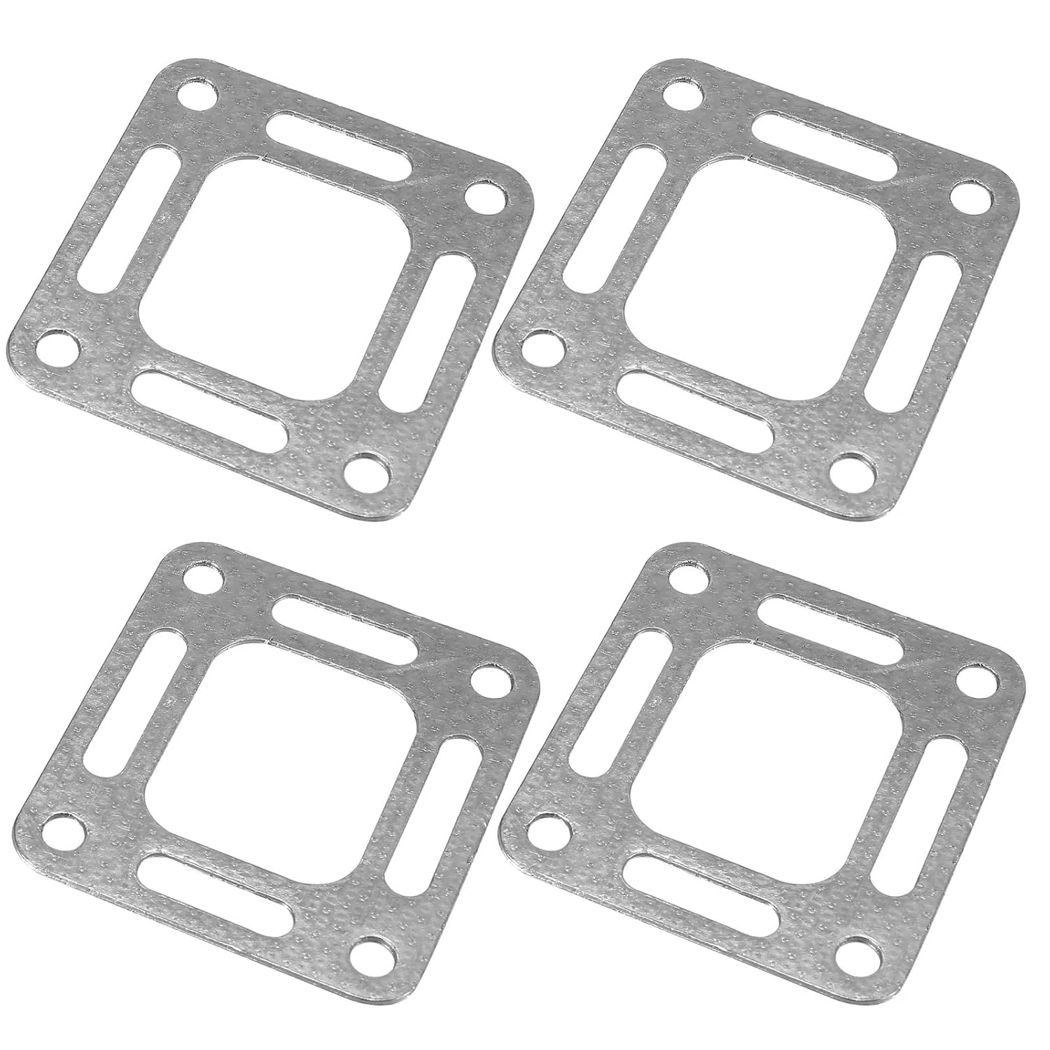 MARKGOO Exhaust Manifold Elbow Gasket 4 PCS for MerCruiser Stern Drive and Inboard Engine V6 V8 GM 4.3L 5.0L 5.7L 5.8L 6.2L 6.3L 7.4L 8.2L MC1 Sierra 18-2849-1 27-863726 860232 818832 871051