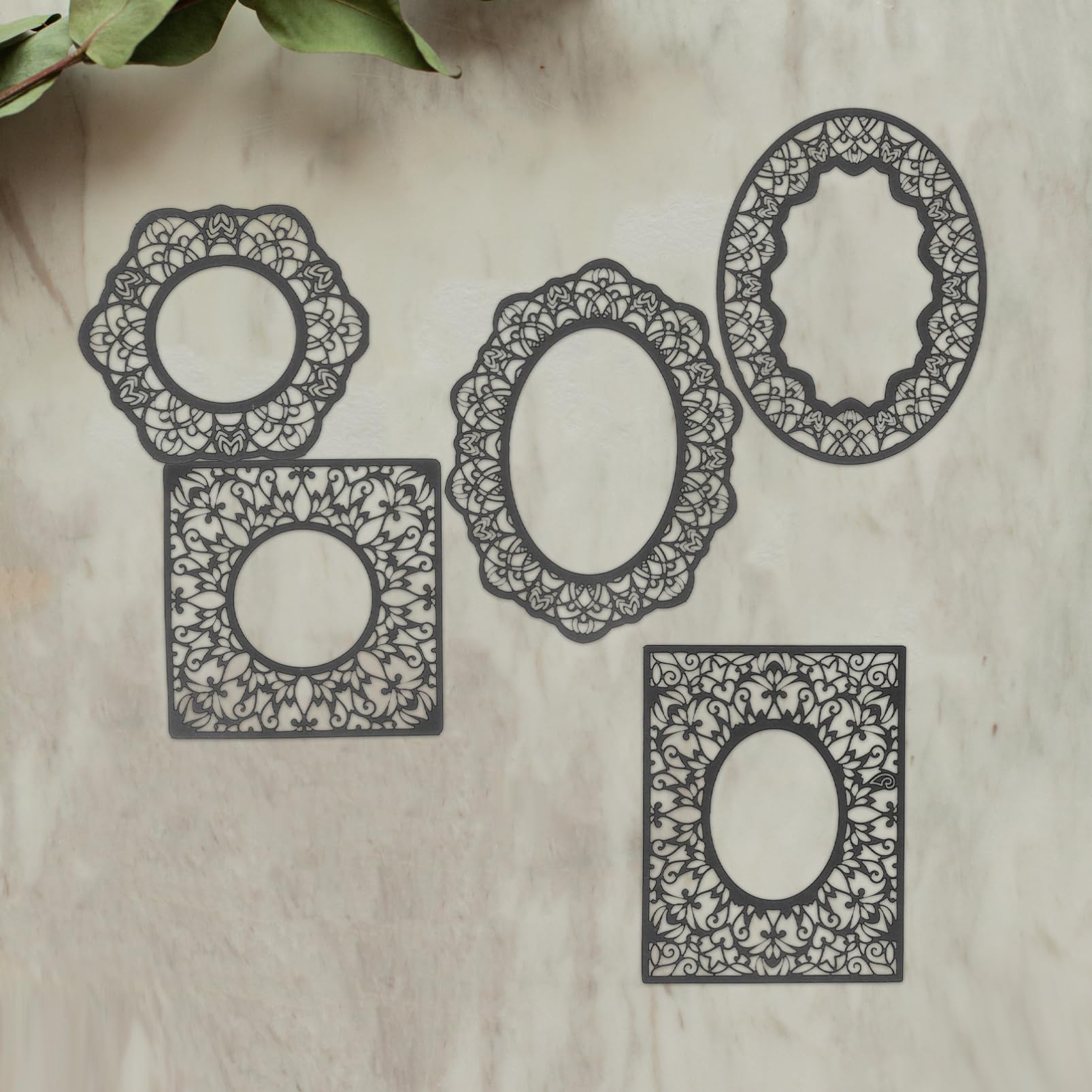DOITOOL 3 Sätze Pet Scrapbook Lace Dekorative Aufkleber Hochwertige Papier Rückenaufkleber Für Scrapbooking Tagebuch Diy Projekte Fotoalben Und Karten Dekoration 100 Stück * 3