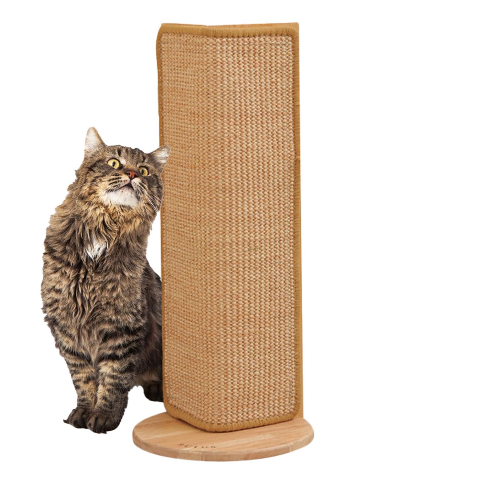 Tiragraffi angolare per gatti, in sisal, tappetino multiuso per animali | domestici, resistente all'usura, per giocare e rilassarsi