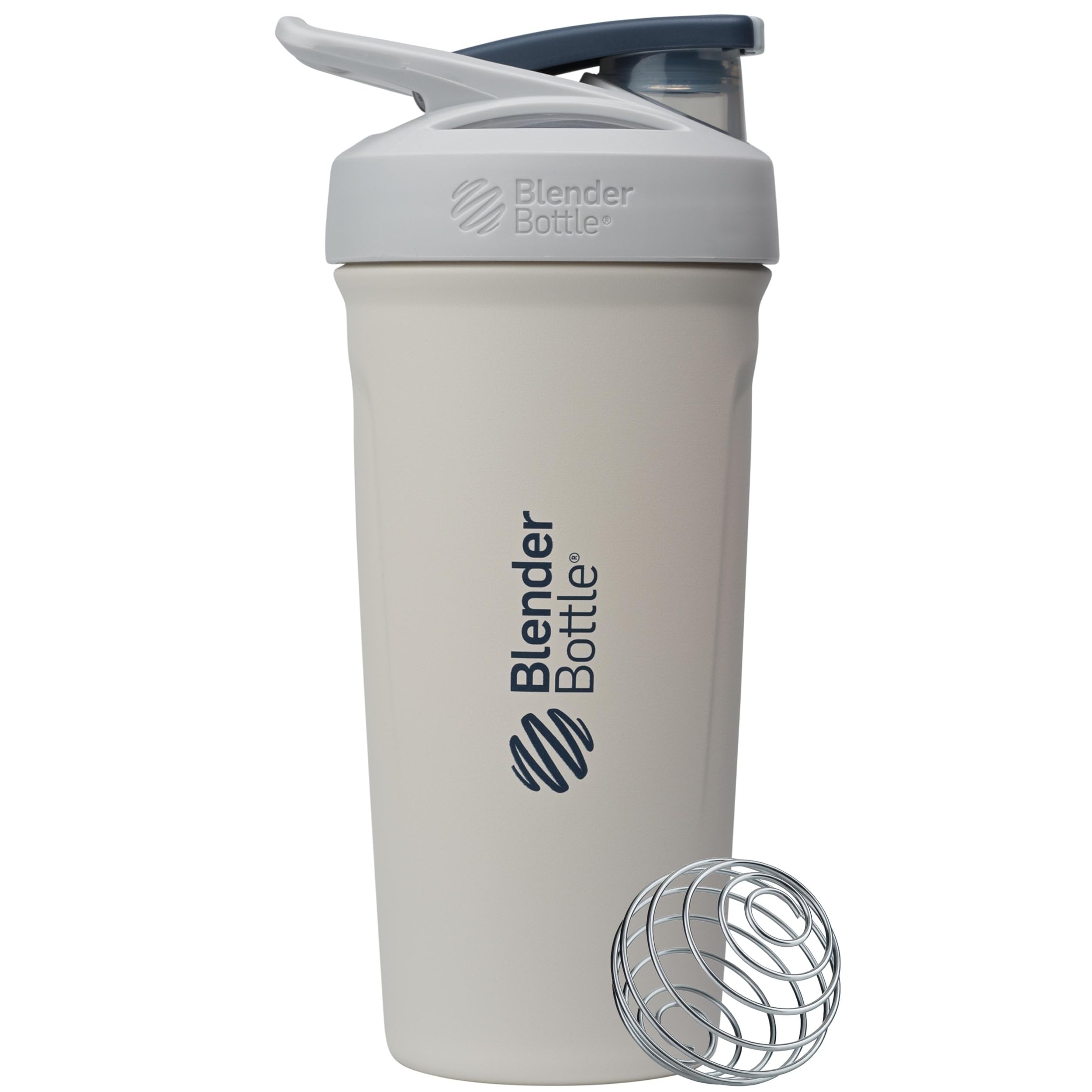 BlenderBottle Sport Flip Stainless Steel Shaker Bottle 24 oz Black — Amazon image 25