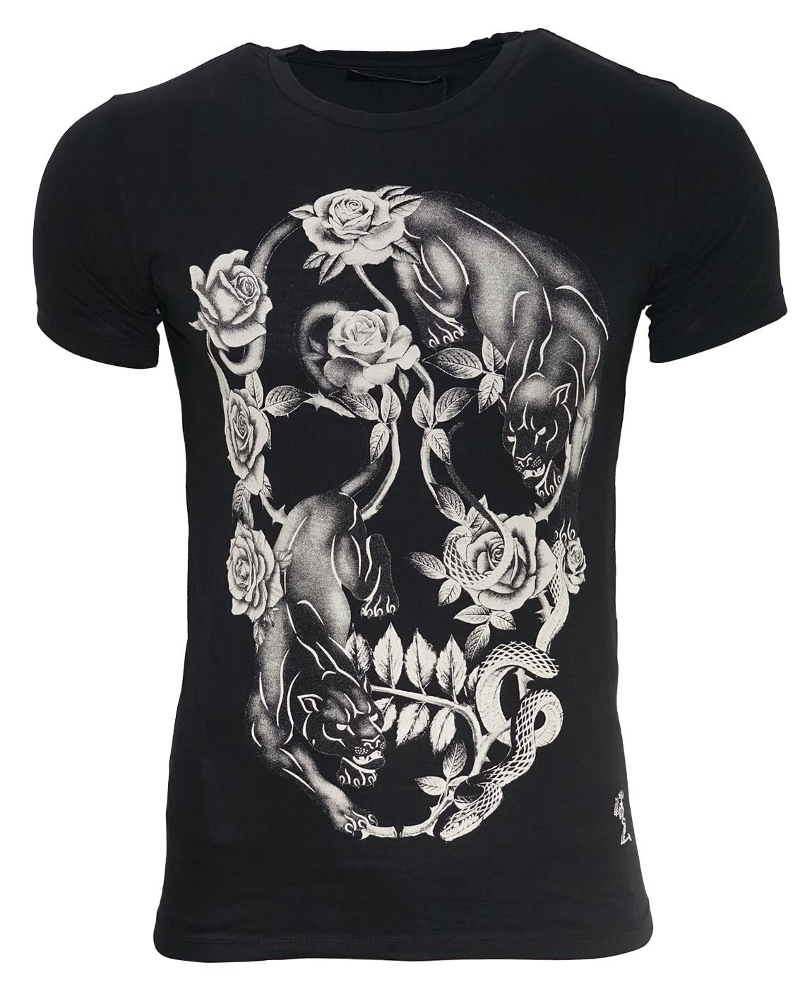 Religion Clothing - Camiseta para hombre, diseño de calavera