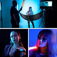 SUPON U-alakú Fotó Reflektor Szett 180x60cm - Stúdió Világítás 4 Színnel (Ezüst/Arany/Fekete/Fehér) Állvánnyal és Hordtáskával 4