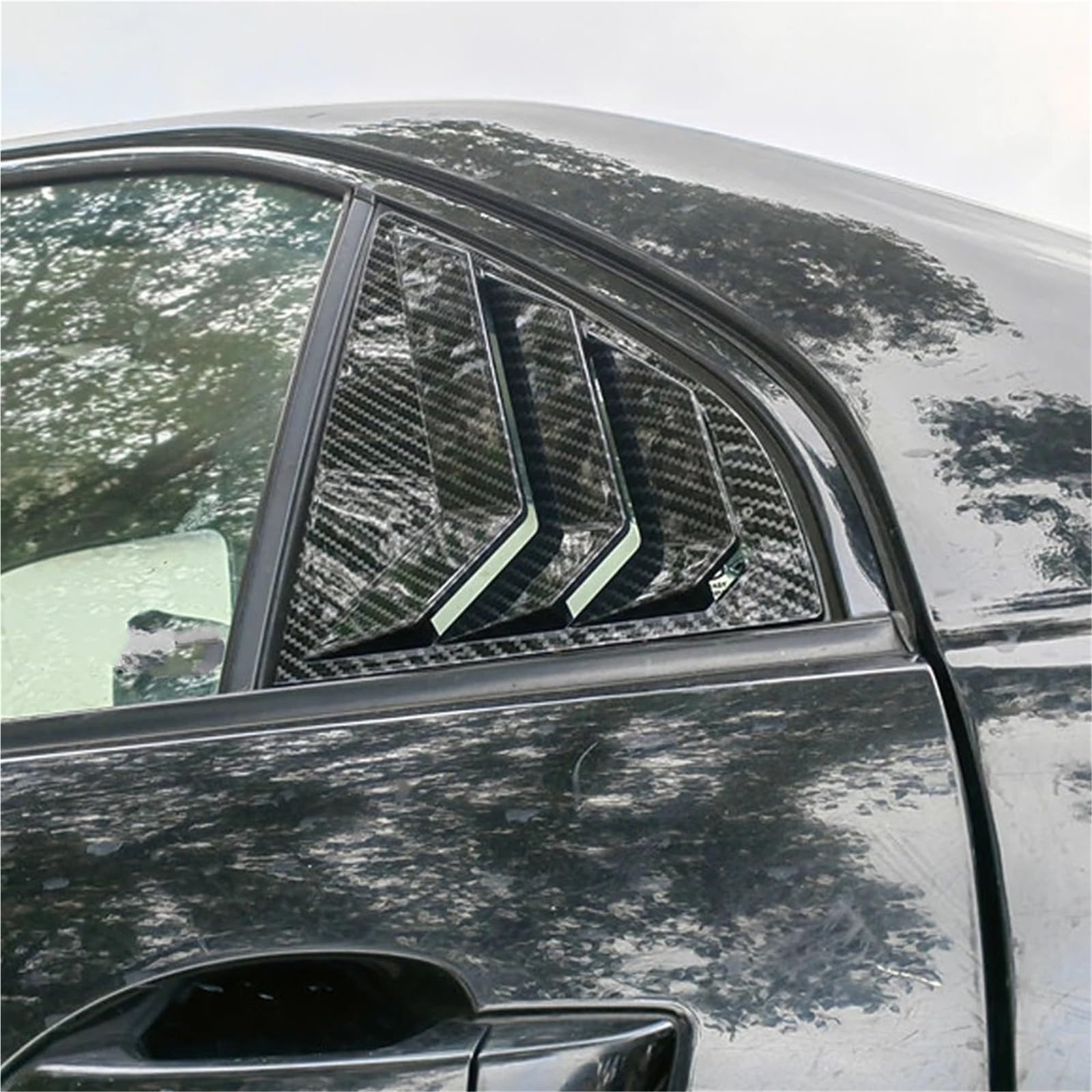 Osłonę bocznej żaluzji samochodu Do Mitsubishi Lancer 2002-2006 Migawki Tylnej Szyby