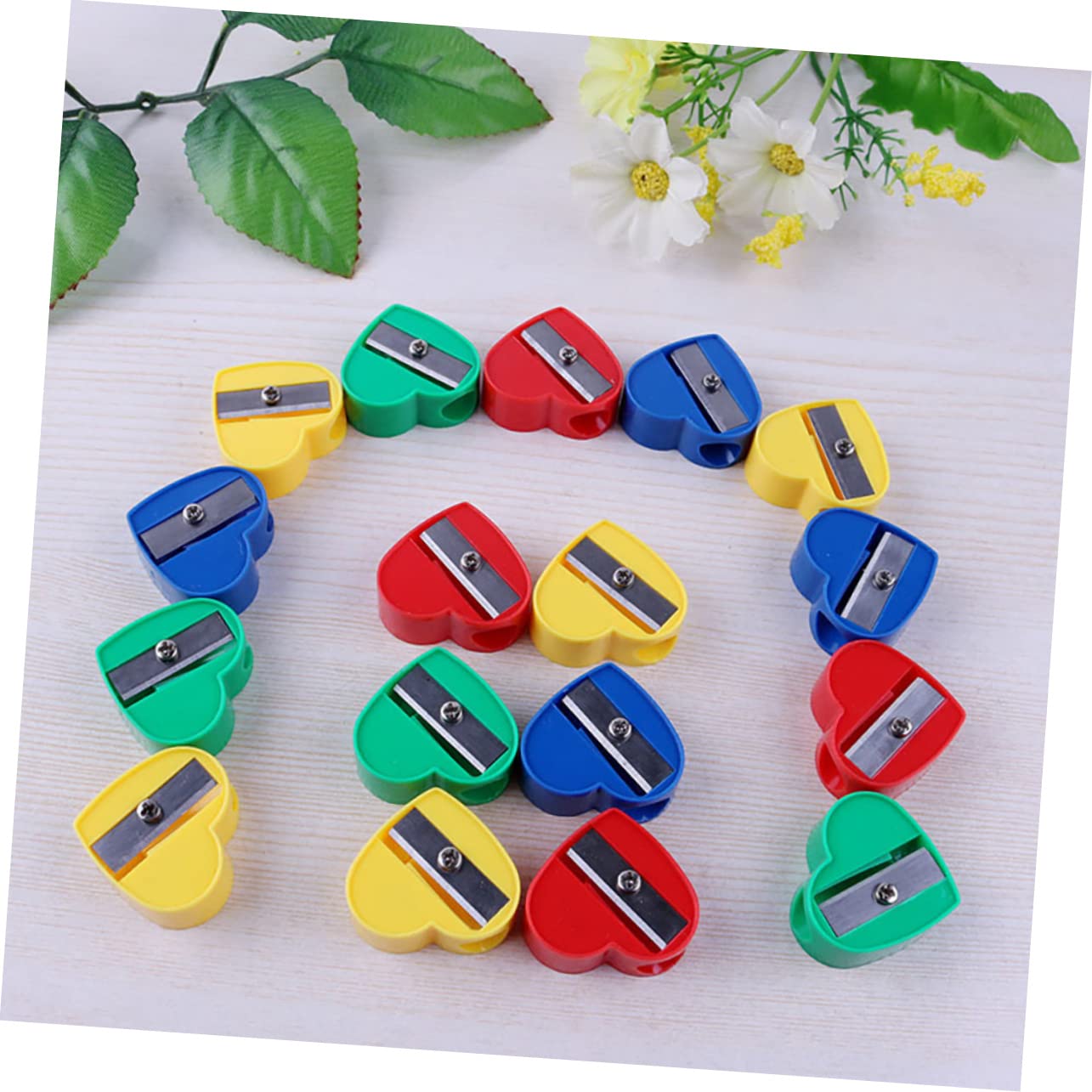 OSALADI 4 Set Temperamatite Manuale Per Design E Resistente Temperamatite Portatile Sicuro Per Scuola E 40 Pezzi * 4
