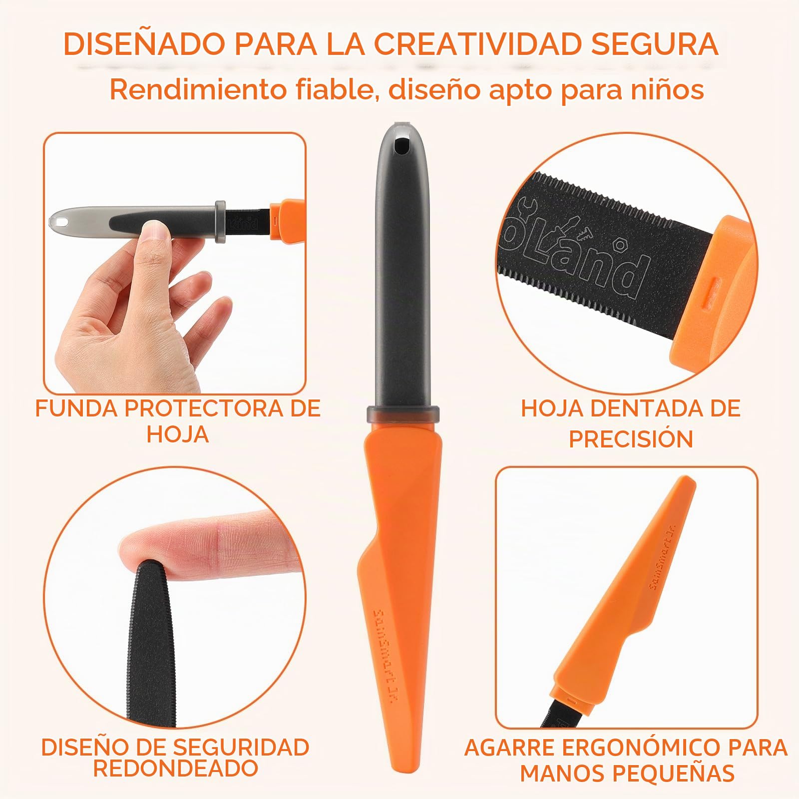 SainSmart Jr. Herramientas de construcción de cartón para niños 120 piezas