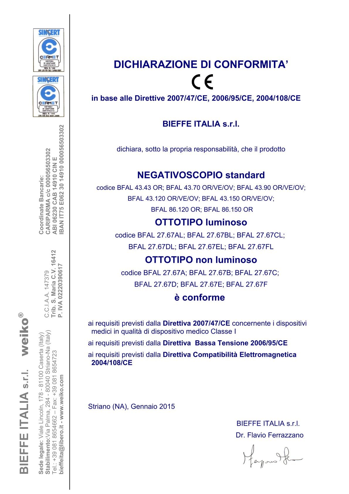 Gima 27381 Optotype lumineux Monoyer, 3 m, Lot de 1 pièce