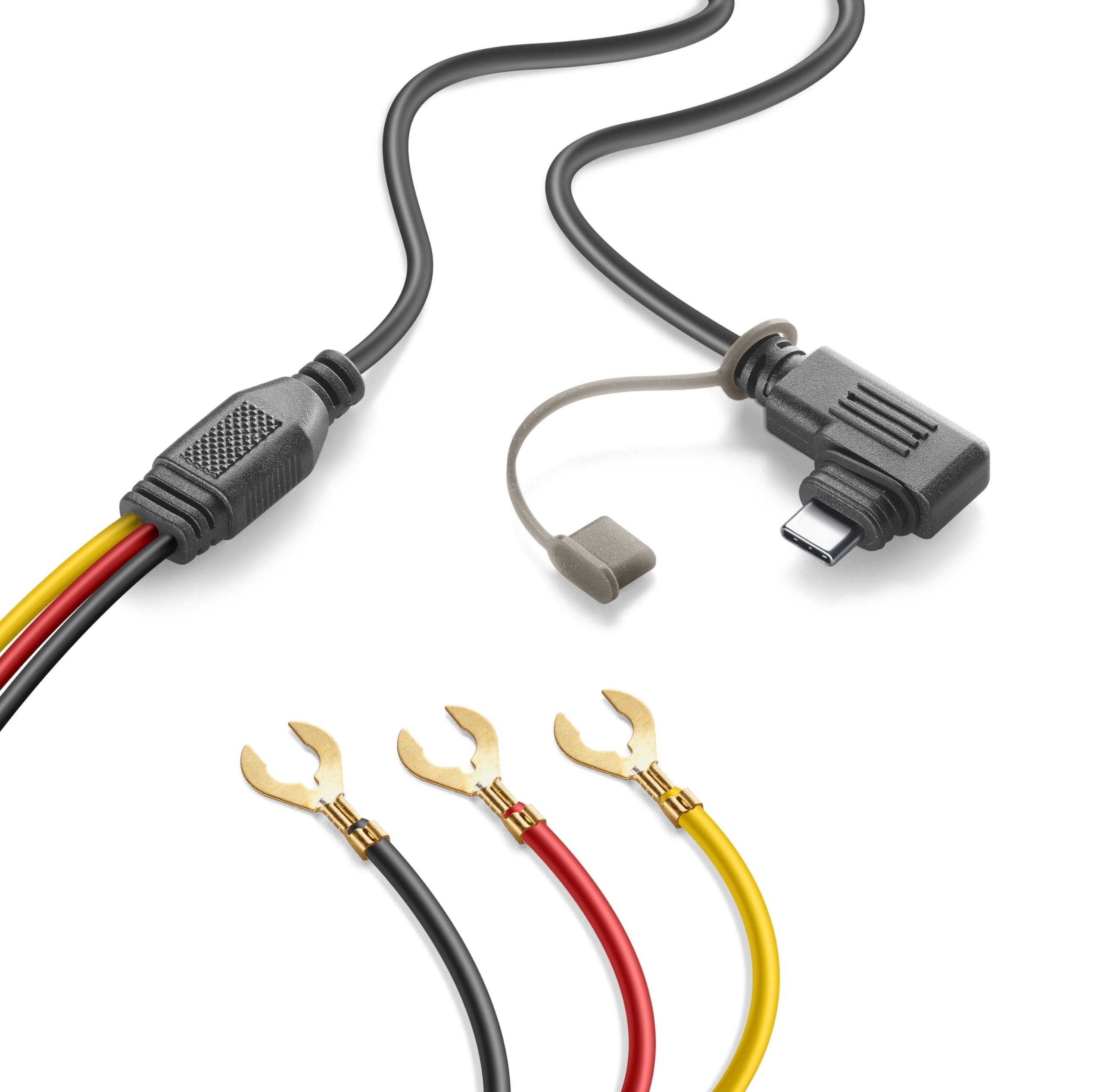 INTERPHONE INTERPHORIDESYWIRE - Ricambio Accessorio per RIDESYNC, Cablaggio 12V per Collegamento alla Batteria, Anche per Predisposizione su Altra Moto