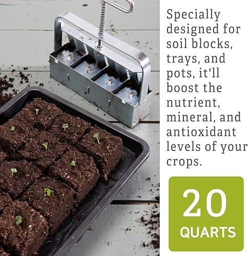 Miniatura 6 de Fort Vee - Mezcla de tierra orgánica para macetas  Tierra para macetas a base de compost de alto contenido en nutrientes para interiores y