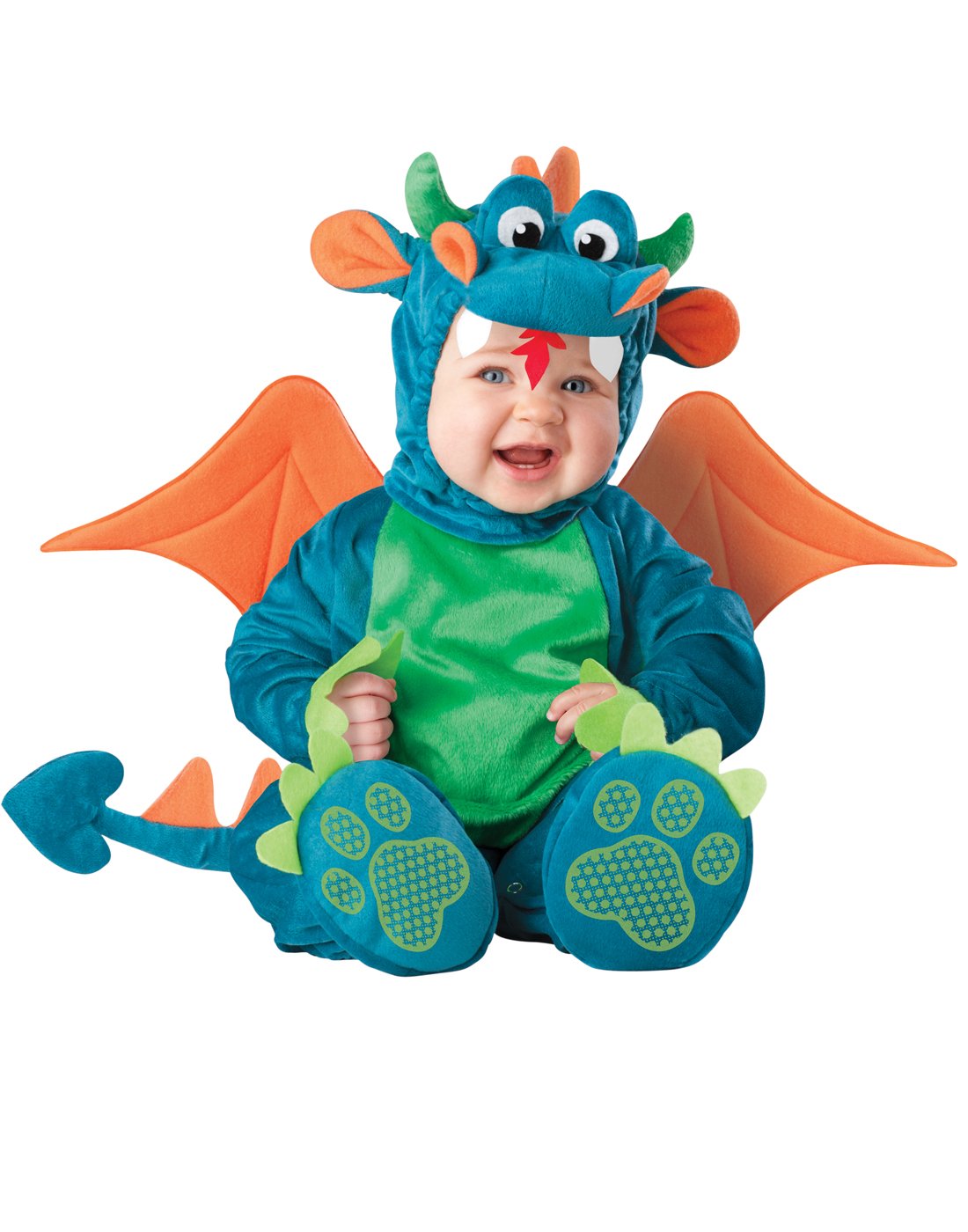 Lil Characters Unisex-baby Infant Dragon Costume