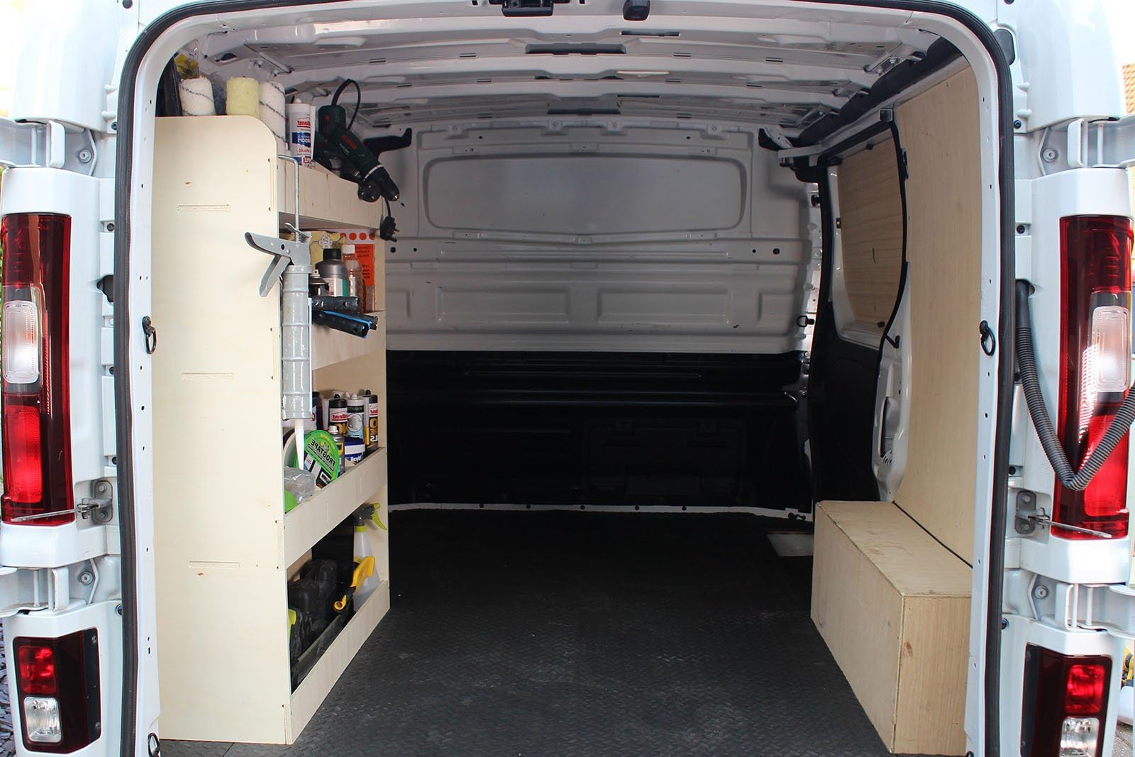 VANIFY - Scaffali per Furgone Renault TRAFIC L2 2015+ Estantería trasera para El lado del Conductor