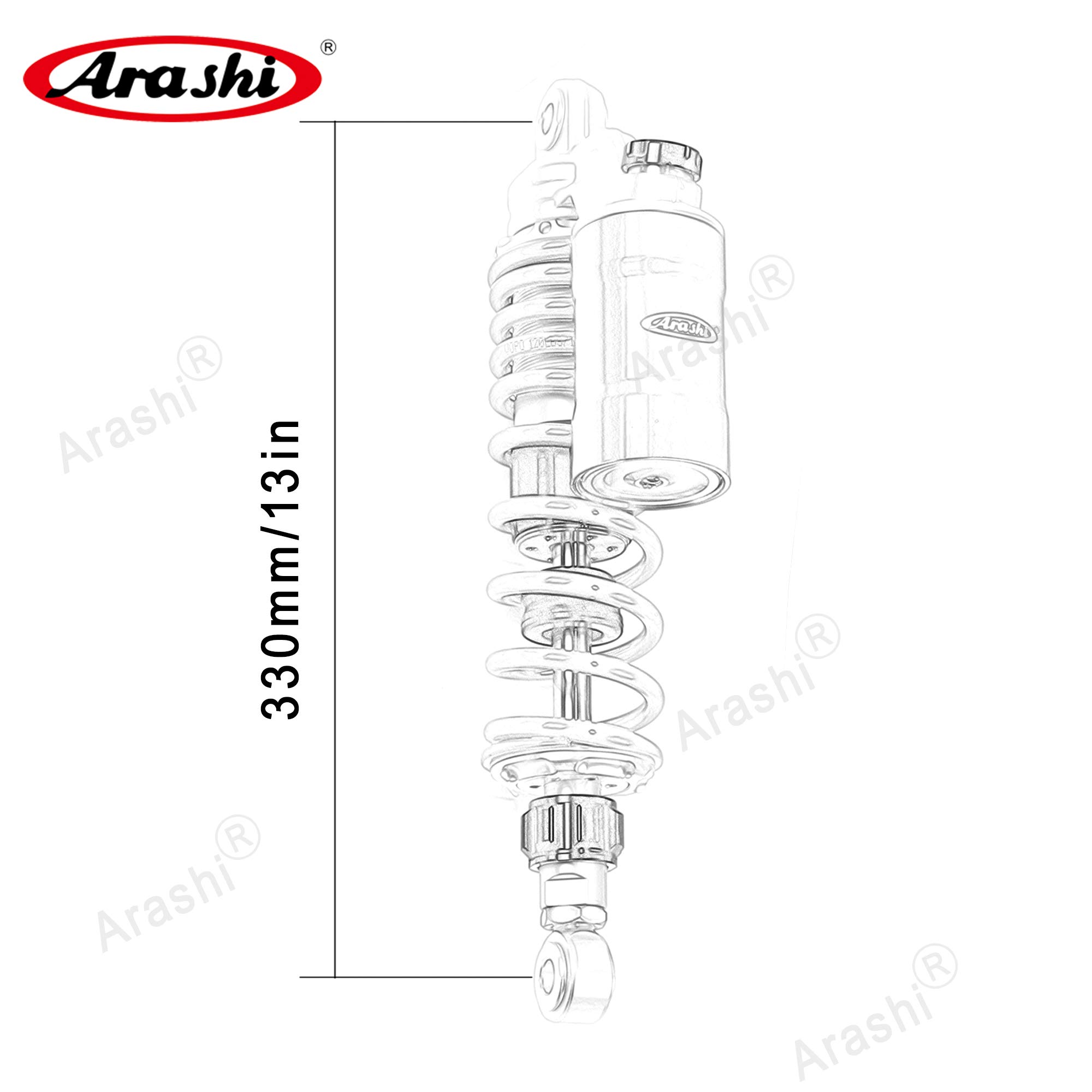 Amazon.com: Arashi 330mm /13