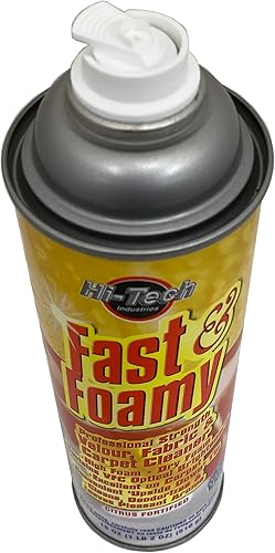 Miniatura 2 de HI-TECH Limpiador rápido y espumoso de alfombras y tapicería con boquilla rociadora boca abajo (paquete de 2)