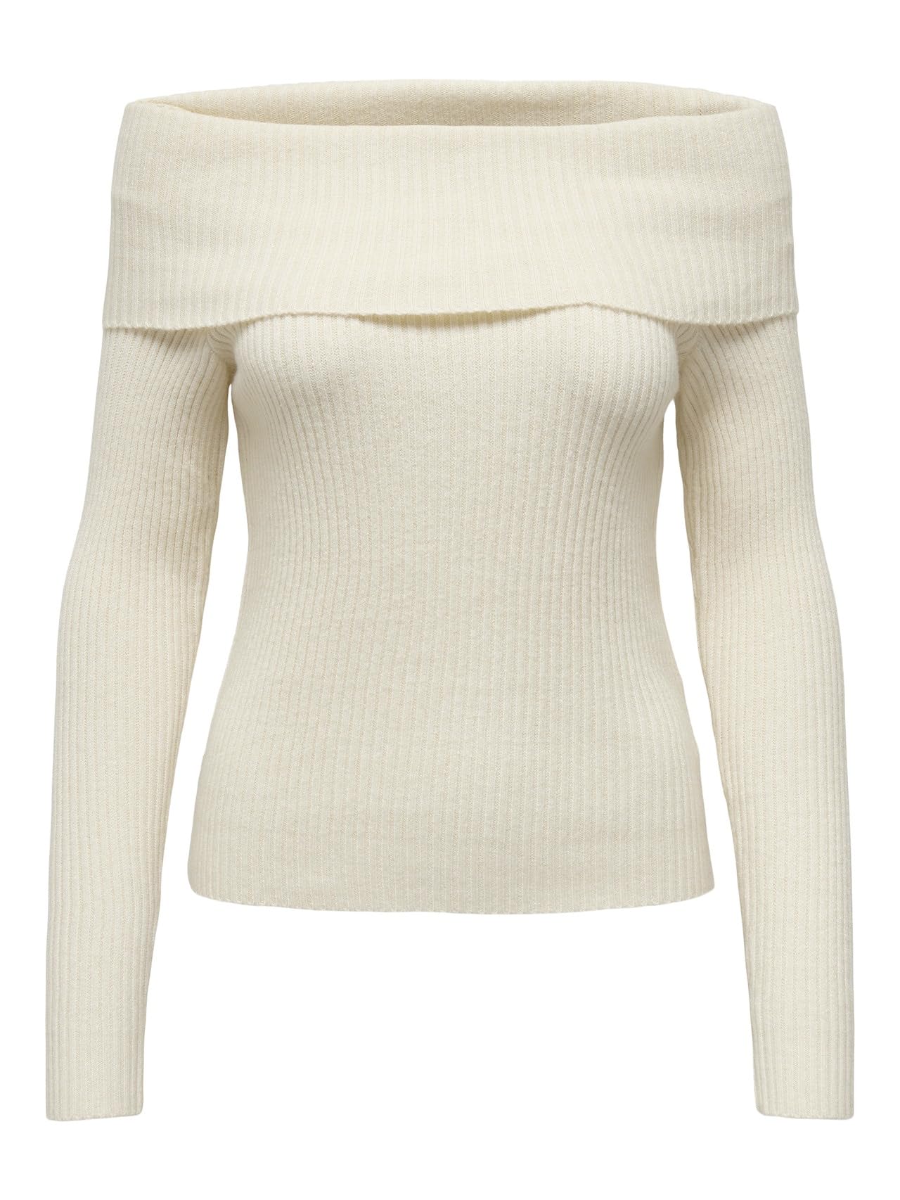 Only Women's Blanc Off-The-Shoulder Sweater For Katia