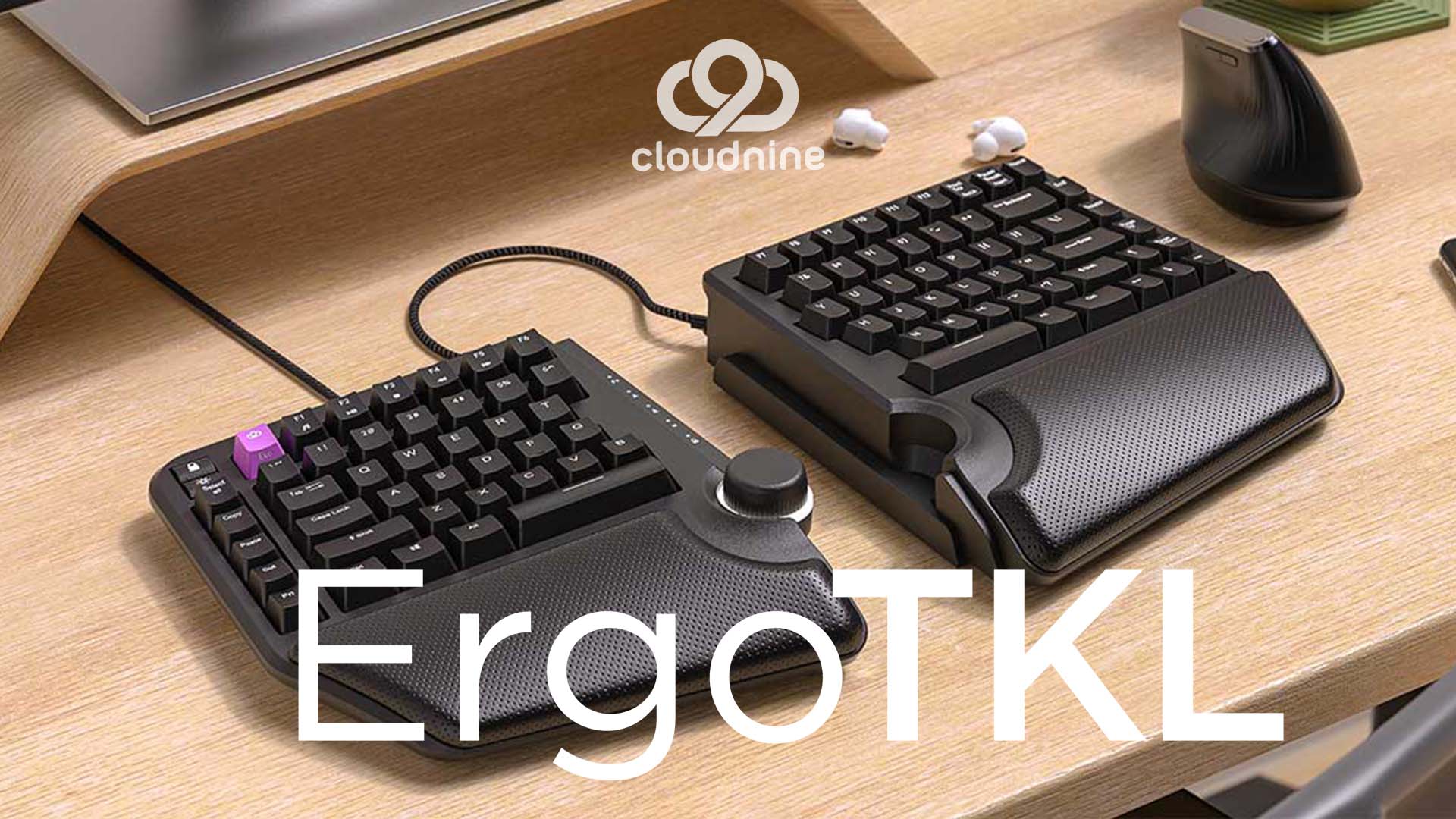 Amazon.com: Cloud Nine ErgoTKL Ergonomic Tenkeyless Mechanical