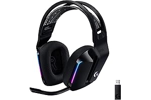 Logitech G733: Wireless Gaming Headset with Premium Audio and Mic