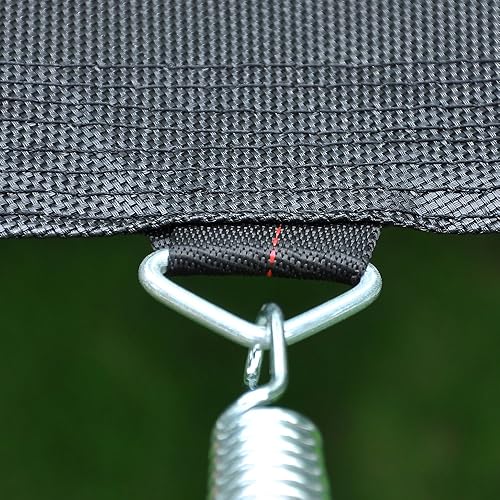 Miniatura 2 de AW Replacement Trampoline Mat with 72/96 V-Ring, Fit 12-15FT Trampoline Frame, 8 Row Stitch, UV Resistant Trampoline Accessories Jumping Bed Outdoor