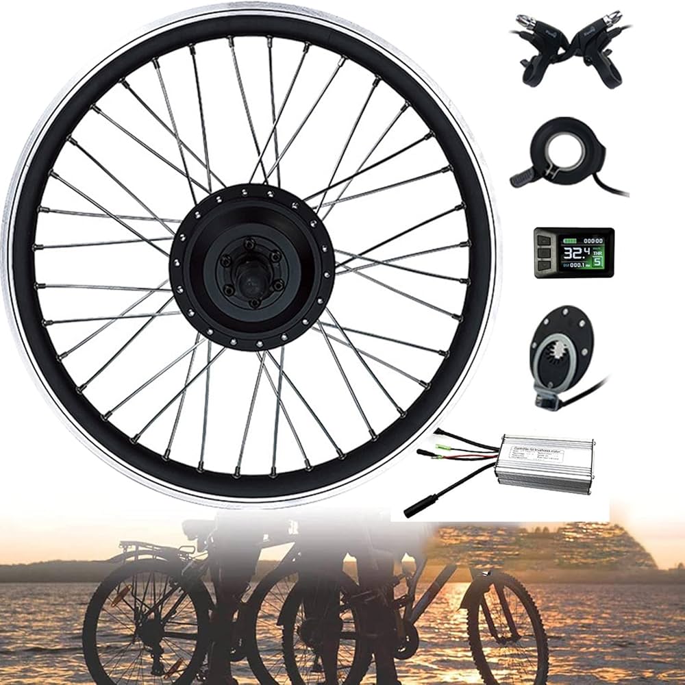 Amazon.co.jp: 48V 500W 電動自転車変換キット E バイク リア ハブ