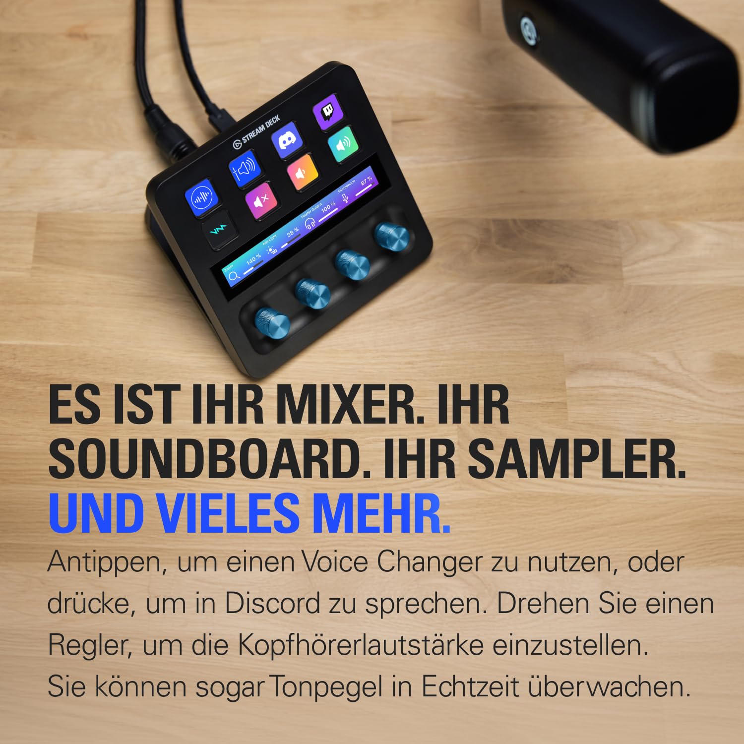 Elgato XLR Dock MK.2 Audio-Interface für Stream Deck +