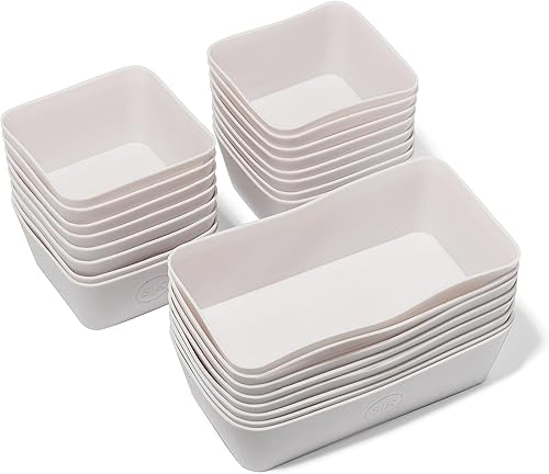 The Silicone Kitchen Taza Bento de silicona reutilizable para hornear, no tóxica, sin BPA, apta para lavavajillas, caja bento, divisores de