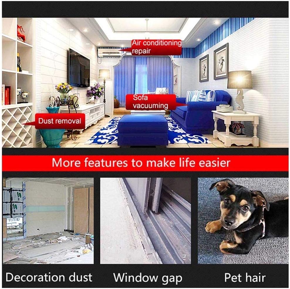 Convenient 2-in-1 Garden Leaf Blower, Cordless Blower Vacuum & Shredder, 1L Collection Bag (Color : 2×Battery, Size : 2.0Ah) (2×Battery 4.0Ah)