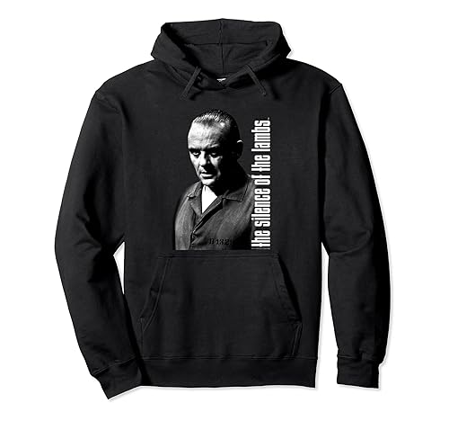 Hannibal Lecter Shaded Bust Pullover Hoodie