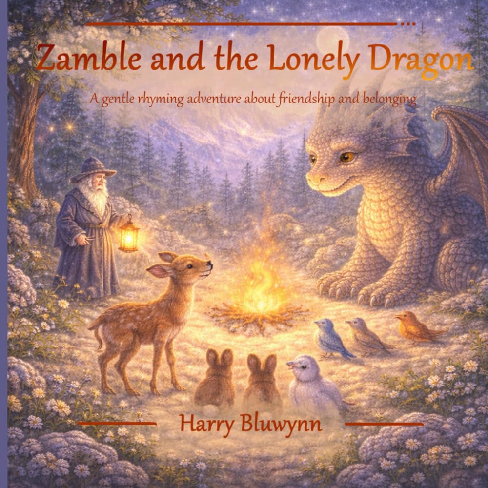 Zamble and the Lonely Dragon: A Rhyming Adventure About Friendship and Belonging