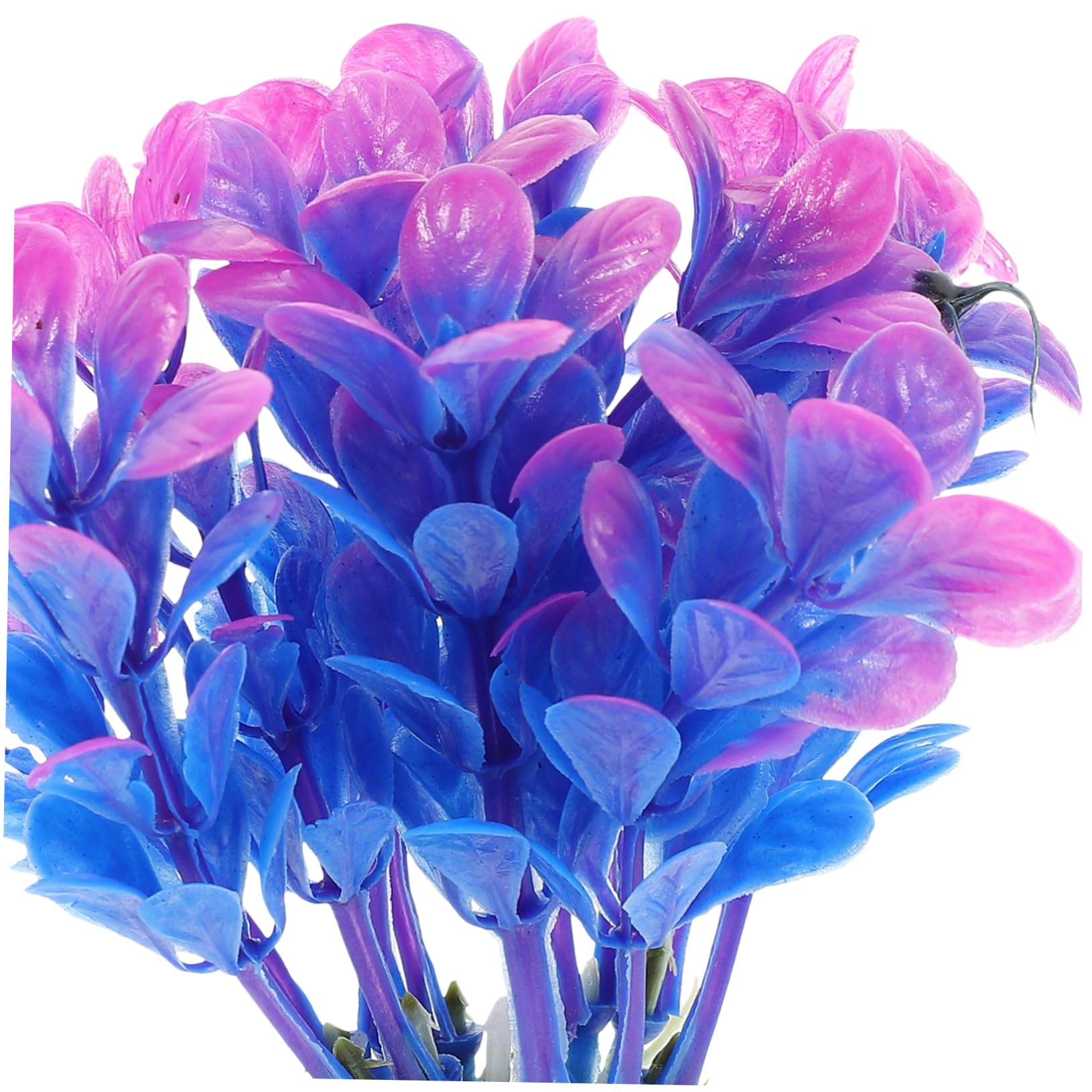 ULTECHNOVO 5 Ensembles Simulation d'herbe Aquatique Décorative pour Aquarium Décoration D'Intérieur Fausses Décorations De Jardin Étang Flottant Artificiel Artisanat 5 pièces * 5