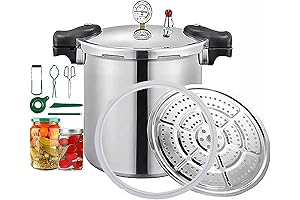 Presto 25-Quart Electric Digital Pressure Canner 12-Quart