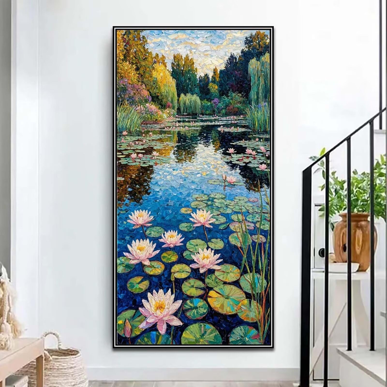 Diament Malowanie Monet, DIY Diamentowe Malowanie Dorośli 60x120cm N5w-826