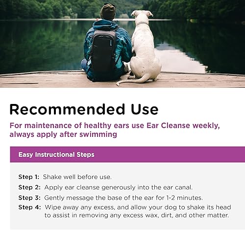 Miniatura 7 de Nutri-Vet Limpieza de oídos para perros  Limpia y desodoriza  8 onzas el paquete puede variar