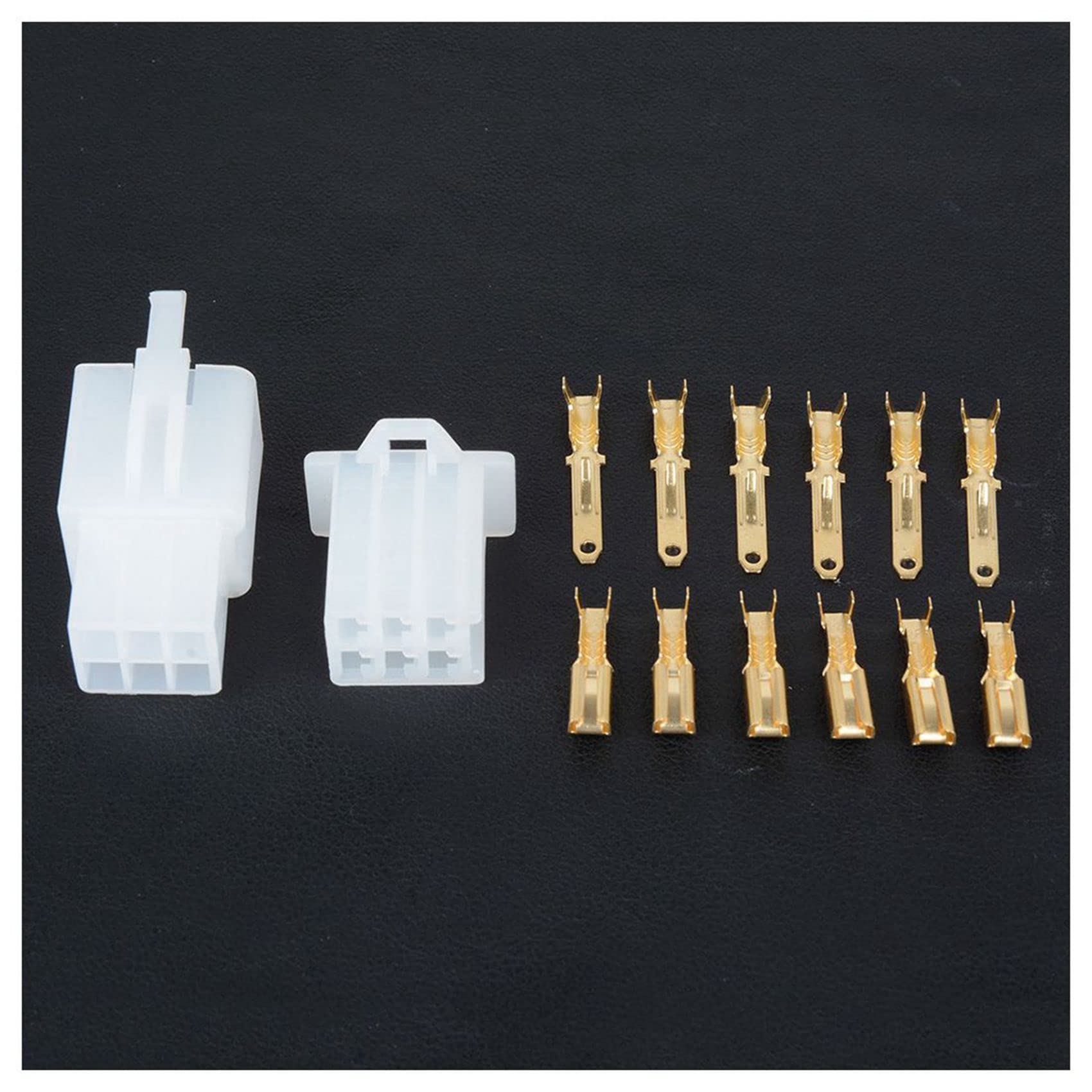 5 Boîte 2 3 4 6 Broches Connecteur Connecteur Fiche Plate Moto Scooter Voiture