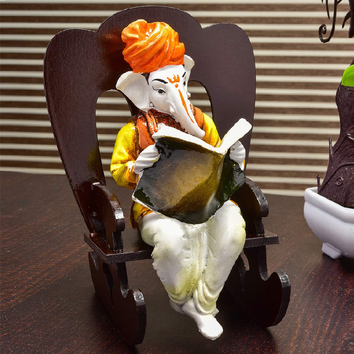 Handcrafted Ganesha Idol - Lord Vinayagar Statue -3
