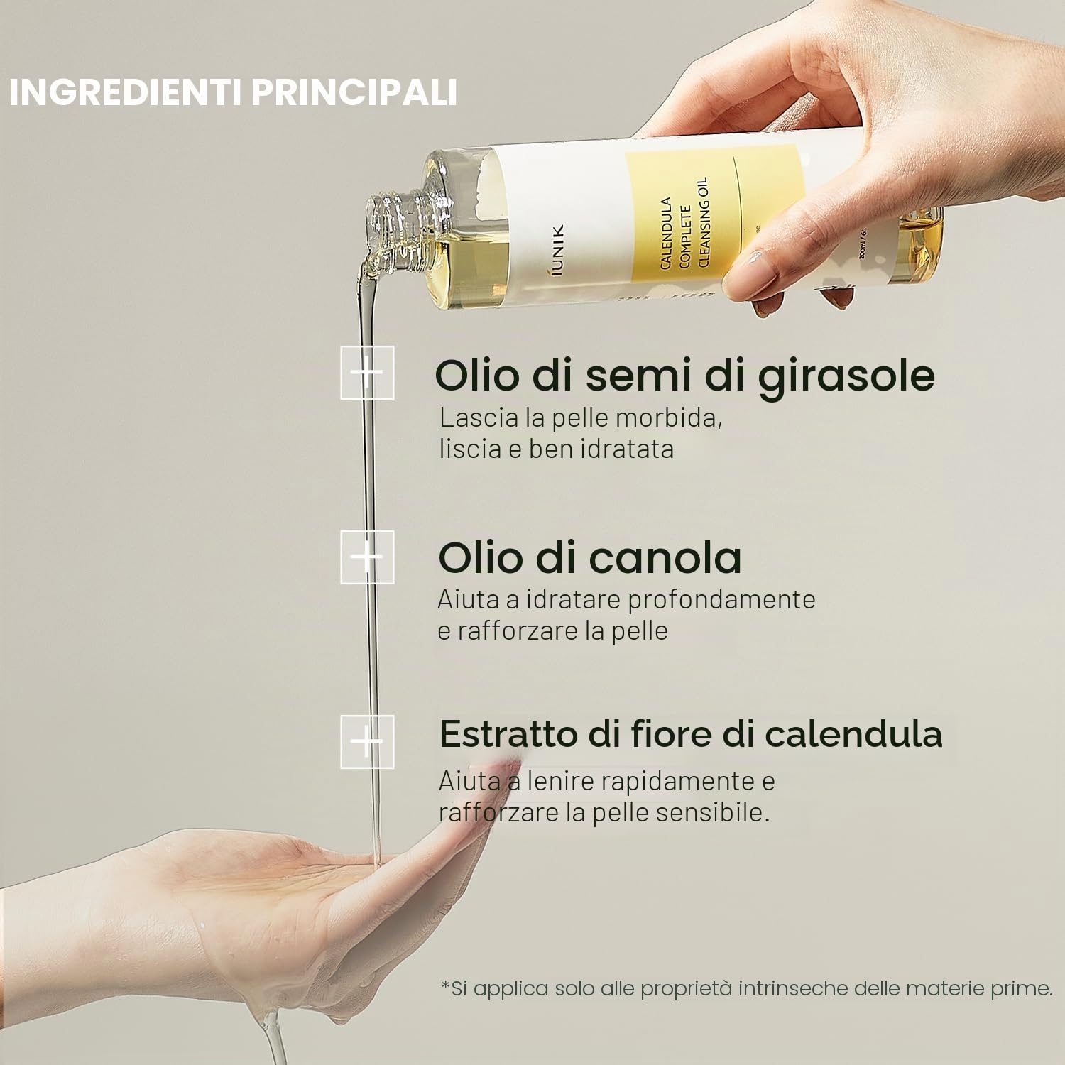 IUNIK Calendula Complete Cleansing Oil (200 ml)