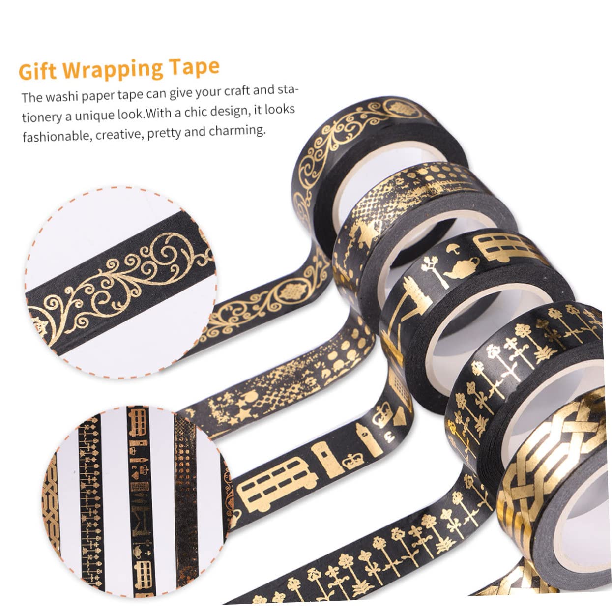 Operitacx 15rollen Dekoratives Washi Tape Bunte -freundliche Klebebänder Für Scrapbooking Planer Und Kreative Projekte Für Mädchen Und Bastel-enthusiasten