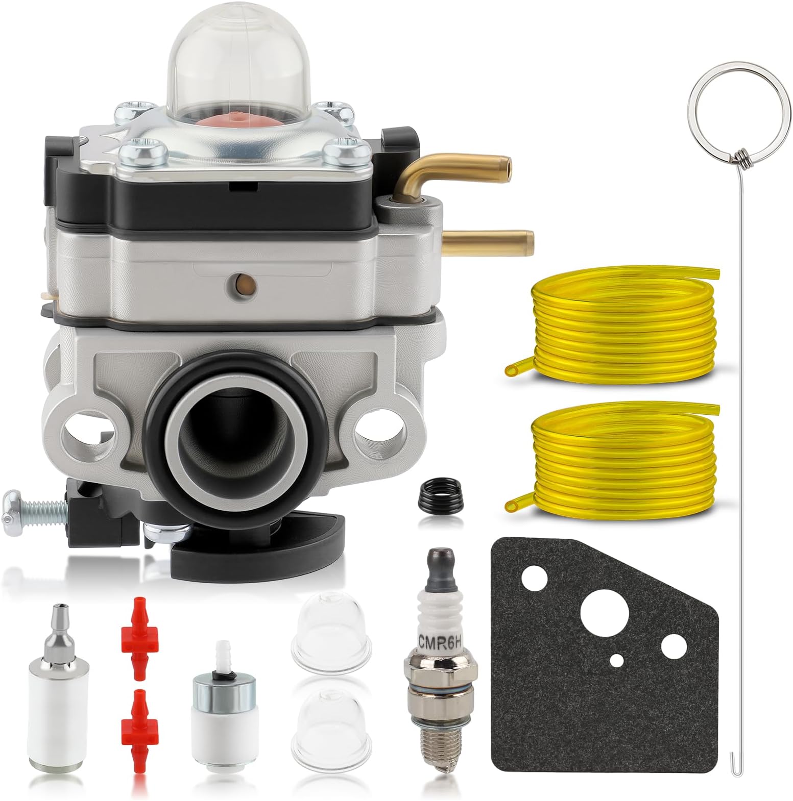 MOTOALL 753-06220 Carburetor for Troy Bilt TB146EC TB525EC TB575EC ...