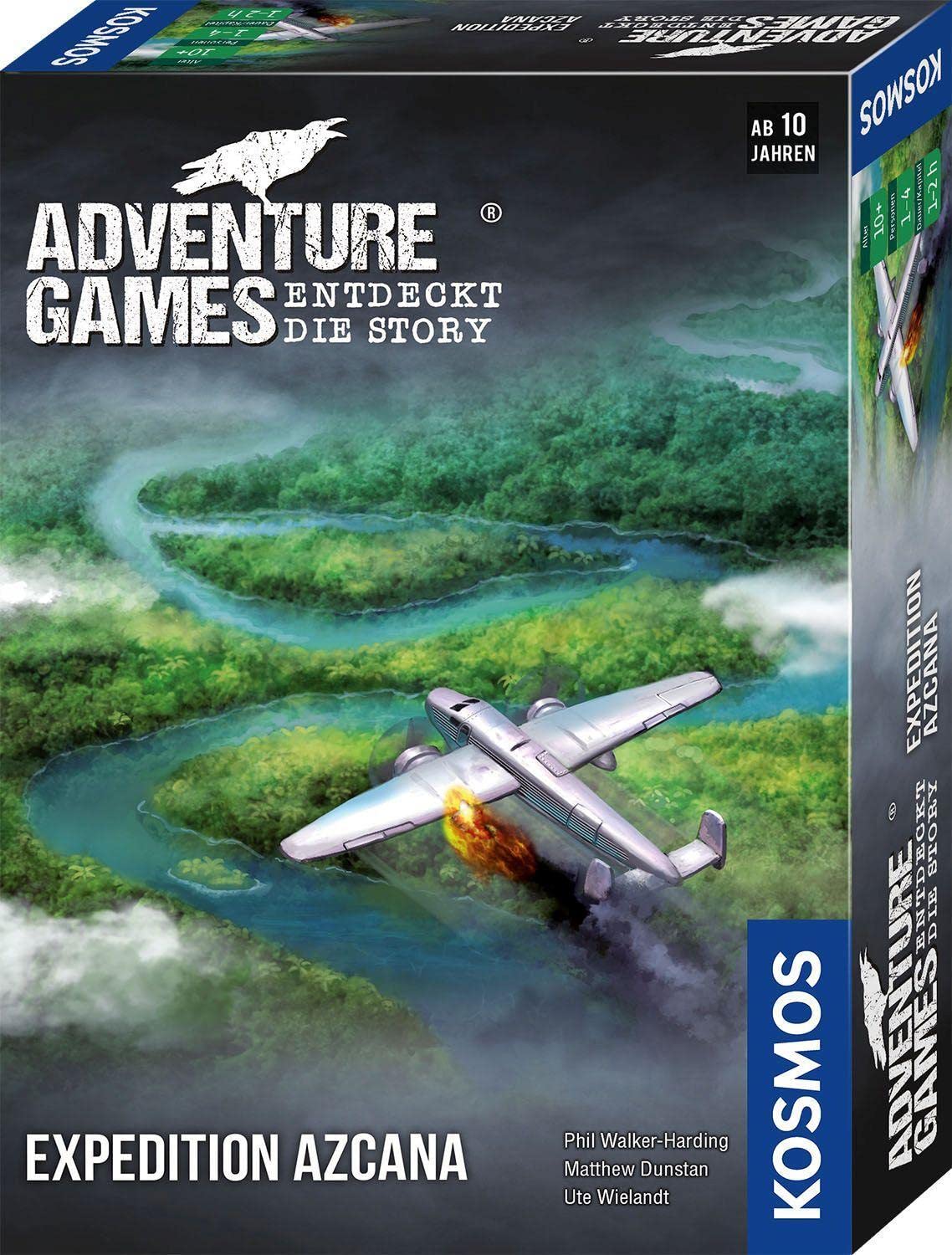 Kosmos 682842 Adventure Games - Expedition Azcana, Discover the Story, Exciting Adventure Game, Cooperative Board Game, from 10 Years, for 1 to 4 People