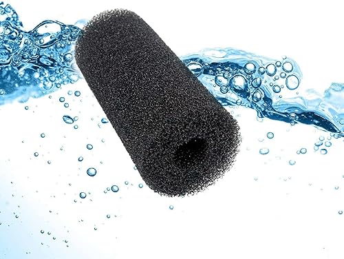 Miniatura 9 de Qzbhct Kit de filtración de repuesto de espuma de esponja de prefiltro grande de 5.9  para tanque de peces de acuario de estanque, paquete de 6
