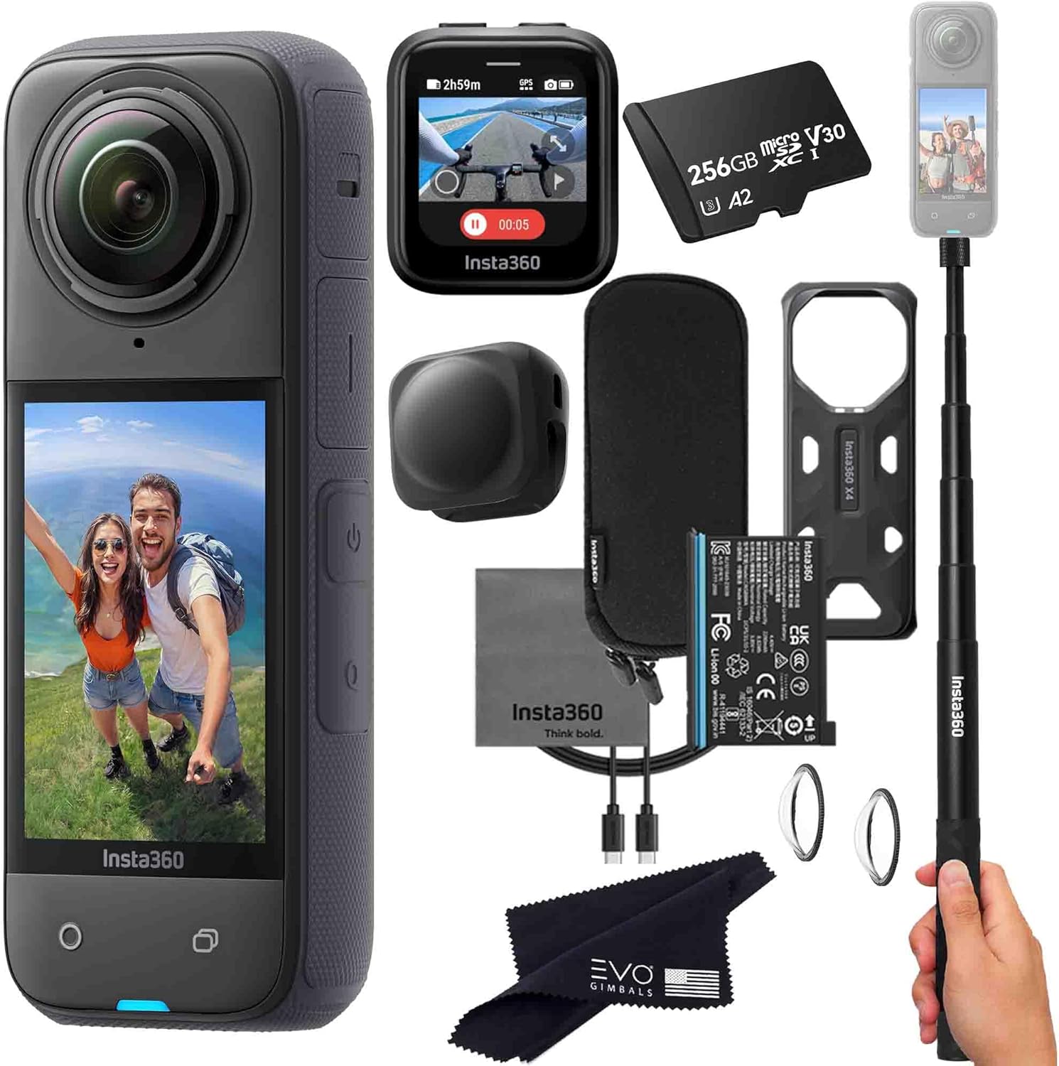 insta360 X4 GPS Preview Remote Bundle Waterproof Costa Rica Ubuy