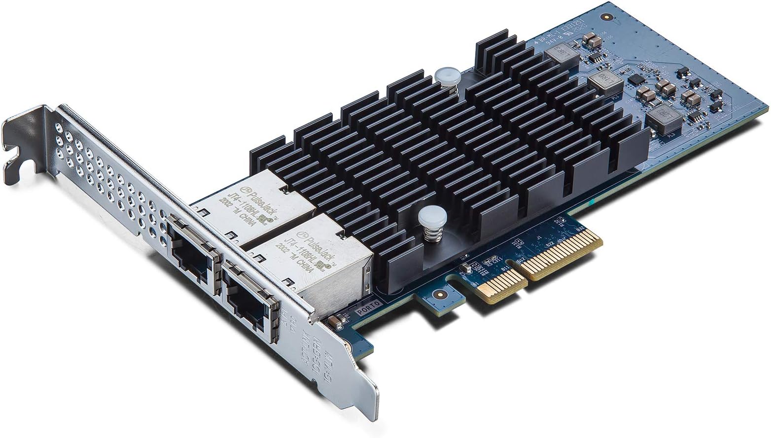 10Gb PCI-E NIC Network Card, Dual Copper RJ45 Port, PCI Express Ethernet LAN Adapter Support Windows Server/Linux/ESX, Compare to Intel X550-T2
