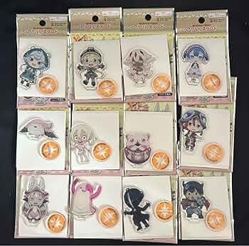 【中古】メイドインアビス 群馬サファリパーク アクリルスタンド　全種類セット 中古】メイドインアビス 群馬サファリパーク アクリルスタンド